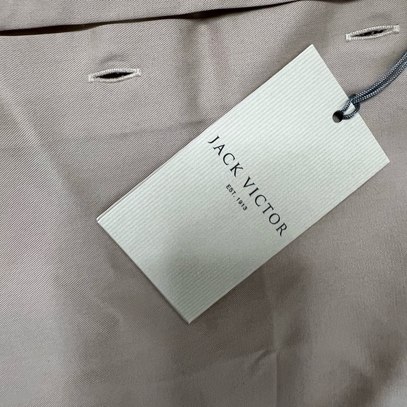 Jack Victor Men's Tencel Button Up Shirt Tan XL NEW 922 - Picture 4 of 5